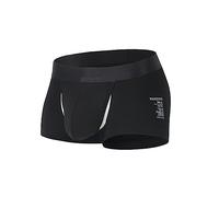 Unterhosen Herren - Lustige 3D Druck Boxershorts Xmas Elastische Baumwolle Boxer Neue Reine Baumwolle Trendy Fashion Casual Solid Color Sexy Leicht Bequeme Boxer Weihnachts Männergeschenke