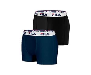 Unterhosen Männer Luftiges Netzgewebe, Boxershorts Herren, Bequem (2er Pack), Schwarz Blau, S