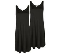 Unterkleid NINA VON C. "2er Pack Unterkleid Länge 90 cm Elegance", Damen, Gr. 38, N-Gr, schwarz (schwarz schwarz), Obermaterial: 81% Viskose CV. 19% Polyester PES., Kleider Unterkleid (73733210-38) sc