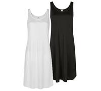 Unterkleid NINA VON C. "2er Pack Unterkleid Länge 90 cm Elegance", Damen, Gr. 42, N-Gr, bunt (weiß schwarz), Obermaterial: 81% Viskose CV. 19% Polyester PES., Kleider Unterkleid (99854923-42) weiß sch