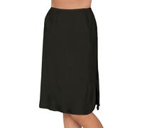 Unterrock NINA VON C. "Halbrock Länge 60 cm Elegance", Damen, Gr. 38, schwarz, Obermaterial: 81% Viskose CV. 19% Polyester PES., Röcke Unterrock (46178511-38) schwarz