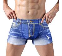 Unterwäsche Herren Sexy Unterwäsche Briefs Unterhosen Underpants Men High Waist Retroshorts Elastische Schnelltrocknende G-String Stringbody String Tanga Badehose HipsterHöschen Tangahöschen,XXL