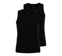 Unterziehshirt AMMANN "2er Pack Athletic Shirt Day Modern", Herren, Gr. XL, N-Gr, schwarz, Obermaterial: 93% Modal CMD. 7% Elasthan EL., Unterhemden (26497312-XL) schwarz