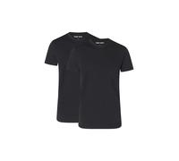 Unterhemd CAMP DAVID "underwear", Herren, Gr. L, N-Gr, schwarz, Obermaterial: 95% Baumwolle, 5% Elasthan, unifarben, Unterhemden Unterhemd, mit flacher Naht (33037632-L) schwarz