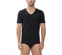Mey Tagwäsche Serie Dry Cotton Herren Shirt 1/2 Arm Schwarz S(4)