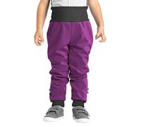unuo, Kleinkind Softshellhose mit Fleece Street, Brombeere