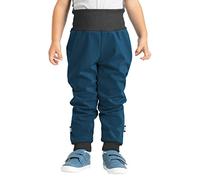 unuo, Kleinkind Softshellhose mit Fleece Street, Kobalt