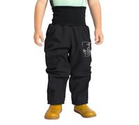 unuo, Kleinkinder Softshellhose mit Fleece Fütterung Hose Wasserabweisend Winddicht Atmungsaktiv Warm Funktionshose Regenhose Basic