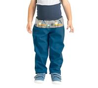 unuo, Kleinkinder Softshellhose mit Fleece Fütterung Hose Wasserabweisend Winddicht Atmungsaktiv Warm Funktionshose Regenhose Basic