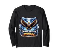 Unzerbrechlicher Adler Storm Power Kunstwerk Langarmshirt