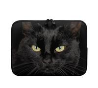 UOIMAG Black Cat Laptoptasche 15 Zoll Wasserabweisende Laptophülle Notebook Computertasche
