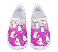 UOIMAG Drucken Katzenmuster Krankenschwester Schuhe Leichte Trainer Frauen Mode Sneaker Schuhe Casual Walking Schuhe 39EU