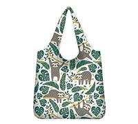 UOIMAG Einkaufstasche, süßes Faultier, Geschenk, Einkaufstasche, Schultertasche für Damen, Mädchen, Schultasche, Reisetasche