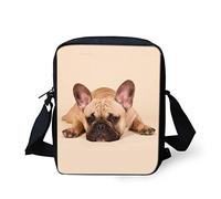 UOIMAG Mini Umhängetasche Französische Bulldogge Geschenk Mini Umhängetasche für Jungen Mädchen Lässige Umhängetaschen
