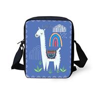 UOIMAG Nette Alpaka Umhängetasche für Kinder Frauen Mini Umhängetaschen für Schuleinkäufe Travel Beach