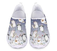 UOIMAG Nette Katze Krankenschwester Schuhe Geschenk für Frauen Mode Sneaker Schuhe Leichte atmungsaktive Freizeitschuhe 37EU