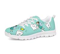 UOIMAG Soft Sneaker Zahn Fairy Nurse Trainer für Frauen Mädchen Geschenk Laufschuhe Weiche atmungsaktive Freizeitschuhe 38EU