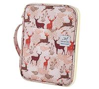 Uonlytech 1 Stück Schreibbeutel Mit Bleistiftbeutel Großes Federmäppchen Bleistift-Organizer-Tasche Tasche Für Zeichenstifte Bleistifte Schreibwaren Hochwertiges Oxford-Tuch Zufällige Farbe