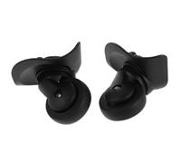 Uonlytech 2stücke Ersatzrollen für Gepäckkoffer Passend Leise Kunststoffräder mit Drehung Ersatzteile für Rollkoffer Reisekoffer und Gepäckrollen