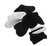 Uonlytech 3 Paar Flauschige Hausschuh Einlegesohlen aus Plüsch Herausnehmbar Waschbar Warme Clog und Pantoletten Futter für Winterstiefel Ersatz Innensohlen für Damen und Herren