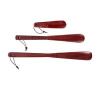 Uonlytech 3 Stück Holz schuhlöffel Senioren und Langlebiger Leichter Schuhanzieher aus Holz Bequemer Seniorengerechter Schuhhelfer für Einfaches Anziehen ohne Bücken