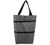 Uonlytech Faltbarer Einkaufstrolley aus Stoff mit Leichtem Design und Großer Kapazität zum Transport von Lebensmitteln und Vielseitig Einsetzbar für Täglichen Einkauf