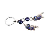 Uonlytech Schlüsselanhänger Eule Mit Türkischem Auge Legierungs Metall Filigranes Design Als Taschen Und Autoschlüsselanhänger Geschenk Für Freunde