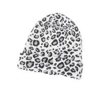 Uonlytech Strickmütze für Damen Winter Warme Beanie Mütze in Leopard Optik für Frauen Strickmütze zum Tragen im Herbst und Winter