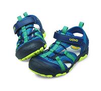 UOVO Jungen Sandalen Trekking-Wandersandalen mit geschlossener Zehenspitze sportliche Outdoor-Schuhe für den Sommer Blau Gr.33