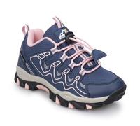 UOVO Kinder Laufschuhe für Jungen und Mädchen wasserdichte Sportschuhe für draußen, Wandern, Trekking & Joggen Blau Rosa Gr.32