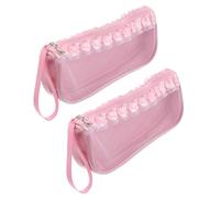UPKOCH 2 Stück Aufbewahrungstasche für Ballettschuhe balletttasche Schuhorganisatortasche Ballettschuhspeicher Aufbewahrung von Tanzschuh Schuhverpackungstaschen Schuhtasche Pink