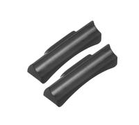 UPKOCH 2 Stück Uhrenarmband Endglieder aus Edelstahl 316l 20mm Stahlarmbandadapter für Kautschukarmbänder Schwarz Kompatibel mit 20 mm Uhrengehäusen Ersatz Uhrenarmbandverbinder