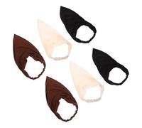 UPKOCH 6 Stück Pack Elastische Boho Bandana Kopftücher aus Baumwolle Dreieckige Rutschfeste Haartücher für Damen Weiches Atmungsaktives Stirnband für Outdoor und Sport