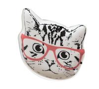 UPKOCH Kreative Katzen Form Schmuckablage aus Hochwertiger Keramik Multifunktionaler Schmuck Snack Teller Stilvolles Aufbewahrungsfach für Ringe Halsketten Brillen und Kleinigkeiten