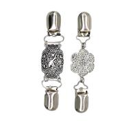 UPKOCH Vintage Broschen 2 Stück Schalschnalle Aus Langlebigem Material Schal Clip Pullover Clip Damen Schmuckaccessoire Für Partys Und Feiern