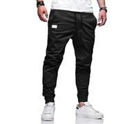 UPOI 2025 Cargohose Herren Chino Hose Männer Hosen Modern Freizeithose Gummibund Stretch Jogger Cargo Jogginghose Casual Sweatpants Elegante Stoffhose Herrenhose Basic Jeggings