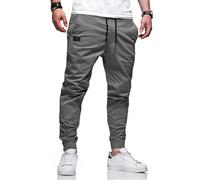UPOI 2025 Cargohose Herren Chino Hose Männer Hosen Modern Freizeithose Gummibund Stretch Jogger Cargo Jogginghose Casual Sweatpants Elegante Stoffhose Herrenhose Basic Jeggings