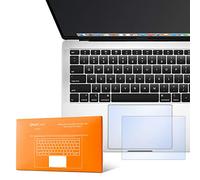 UPPERCASE GhostCover® Touch Premium Trackpad-Protektoren mit matter Oberfläche, kompatibel mit 2023 2024 M2/M3 MacBook Air 15 Zoll, A3114 A2941, 2 Stück, matt transparent