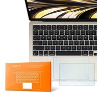 UPPERCASE GhostCover Touch Premium Trackpad-Protektoren mit matter Oberfläche, kompatibel mit 2025, 2024, 2022 M4/M3/M2 MacBook Air 13 Zoll, A3240, A3113, A2681, 2 Stück, matt transparent