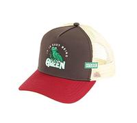 Uprock Coastal Easy Green Trucker Snapback Cap Mudd Wine