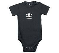 FC St. Pauli - Baby Body Totenkopf - schwarz 18 Monate