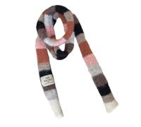 Uqezagpa Damenschal, Colorblocks Gestreifter Schal Weich Bequeme Schals Herbst Winter Halstuch für Herbst und Winter Bequem, 1, 10*180CM