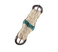 Uqezagpa Handgefertigter Miniatur-Schlüsselanhänger mit Reiter-Sätteln, geflochtener Halter, Schlüsselanhänger, Zubehör für Reitbegeisterte, Mehrzweck-Sättel, Ornament