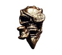 Uqezagpa Klassisches zweifarbiges Metall-Accessoire mit Widerstand, Überlebensausrüstung, Zubehör für Männer und Frauen, rostfreie Ringe, One Size, Wie beschrieben, Wie beschrieben