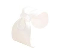 Uqezagpa Lebendiger übergroßer Armreif aus Kunstharz, bequemes Armband, ideal für lässige oder formelle Schmetterlings-Knoten, trendiges Armband, Eine Größe, Wie beschrieben