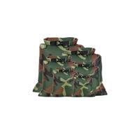 Uqezagpa Minimale wasserdichte Aufbewahrungssäcke, 6-teiliges Set, kompakt, permanent, für den Außenbereich, für Touristen, wasserdichte Trockensäcke im Freien, Armeegrün Camouflag, One Size, Mass