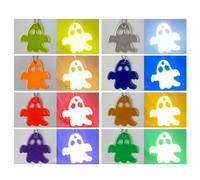 Uqezagpa Reflektierender Anhänger, Reflektoren, Schlüsselanhänger, reflektierende Ausrüstung für Rucksäcke, Kinderwagen, Jacken, Taschen, Anhänger für Rucksäcke, Kinderwagen, Taschen, Rollstühle