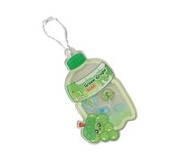 Uqezagpa Schlüsselanhänger für Damen, ästhetischer Schlüsselanhänger für Taschen und Geldbörsen, Accessoires für Handtaschen und Rucksäcke, ästhetisches Schlüsselanhänger-Zubehör, Green Grapes