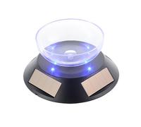 Uqezagpa Solar-Schmuck-Display, automatische Plattform für Uhren, Zubehör, ABS, Rotation, Schmuckvitrine, Solar, Eine Größe, Wie beschrieben