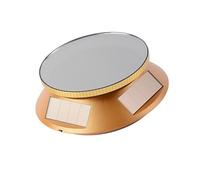 Uqezagpa Solar-Schmuck-Display, automatische Plattform für Uhren, Zubehör, ABS, Rotation, Schmuckvitrine, Solar, Eine Größe, Wie beschrieben